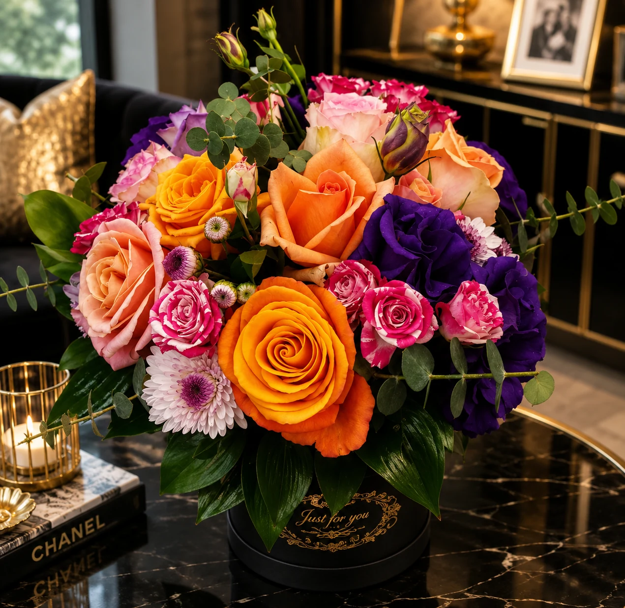 Šareni premium box - cvetni aranžmani Beograd, flower box i dostava cveća Beograd Šareni premium box - cvetni aranžmani Beograd, flower box i dostava cveća Beograd