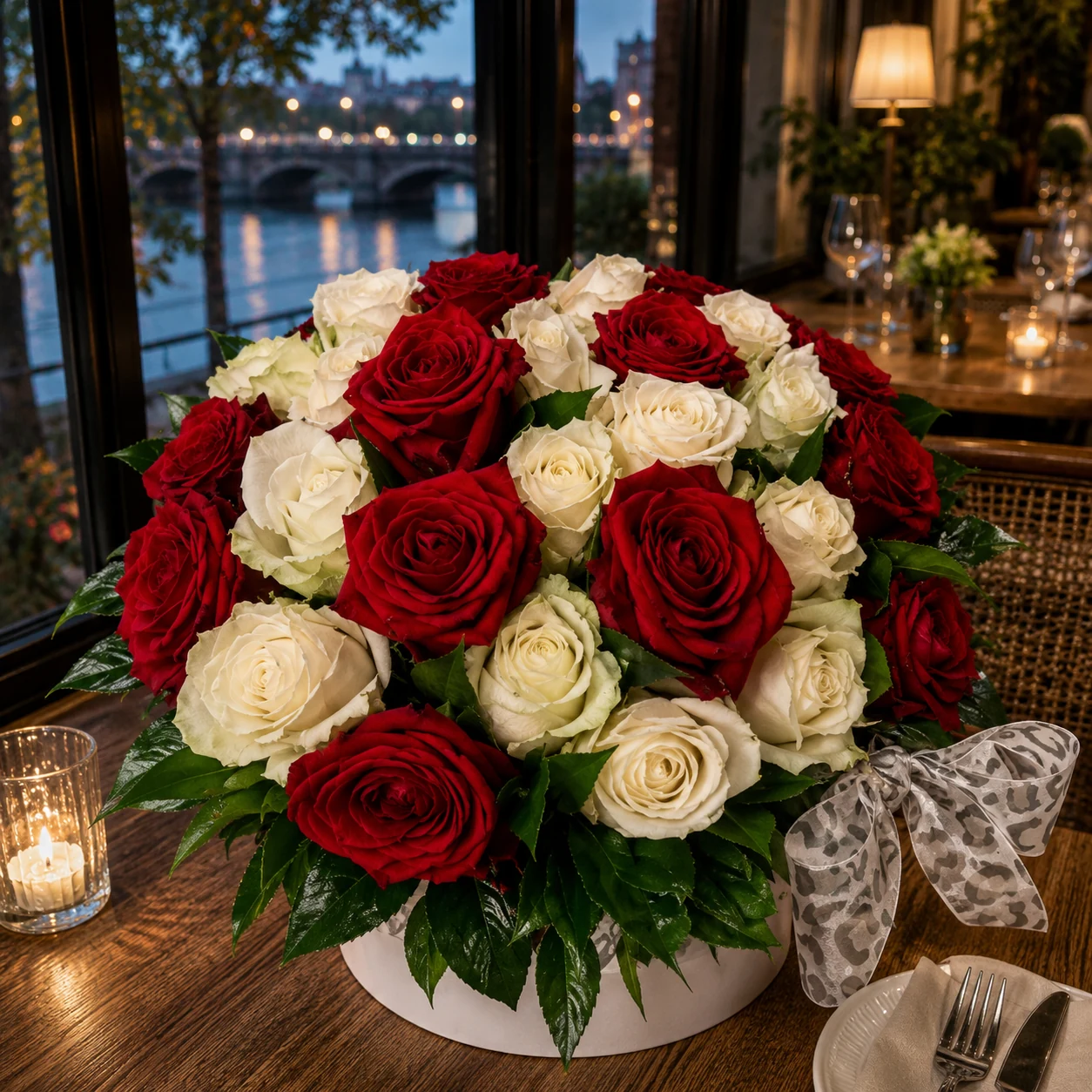 Crveno-beli rose box – flower box Beograd - flower box Beograd, cvećara Novi Beograd i dostava cveća Beograd Crveno-beli rose box – flower box Beograd - flower box Beograd, cvećara Novi Beograd i dostava cveća Beograd